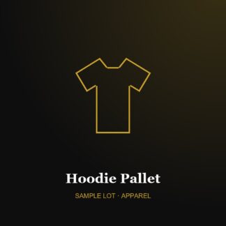 Sample Lot: Men's Hoodies, Mixed Sizes