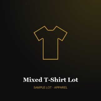 Sample Lot: Cotton T-Shirts, Assorted