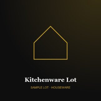 Sample Lot: Kitchen Essentials